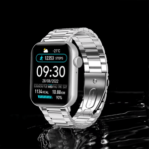 2024 New Series 9 Pro Max Smart Watch With Rolex Chain +1 Free Silicon Strap